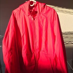 Susan Graver packable hooded jacket